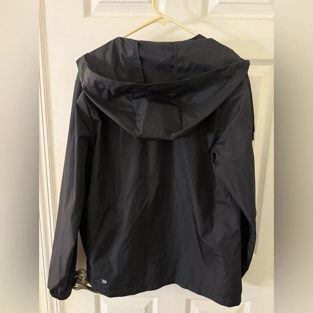 All in Motion Men's Black Windbreaker Jacket - Picture 3 of 3